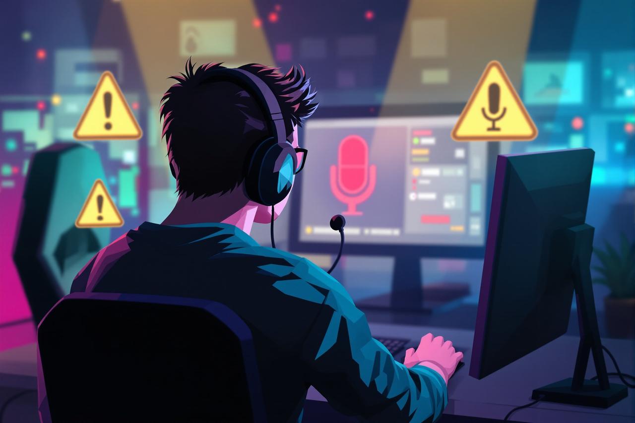 爆料51原创-游戏主播忘关麦，吐槽合作方被全网传播-直播事故